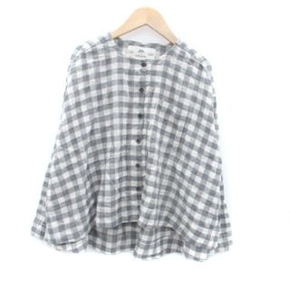 pual ce cin - ピュアルセシン シャツ ブラウス 長袖 チェック柄 pual ce cin - ピュアルセシン シャツ ブラウス 長袖 チェック柄
