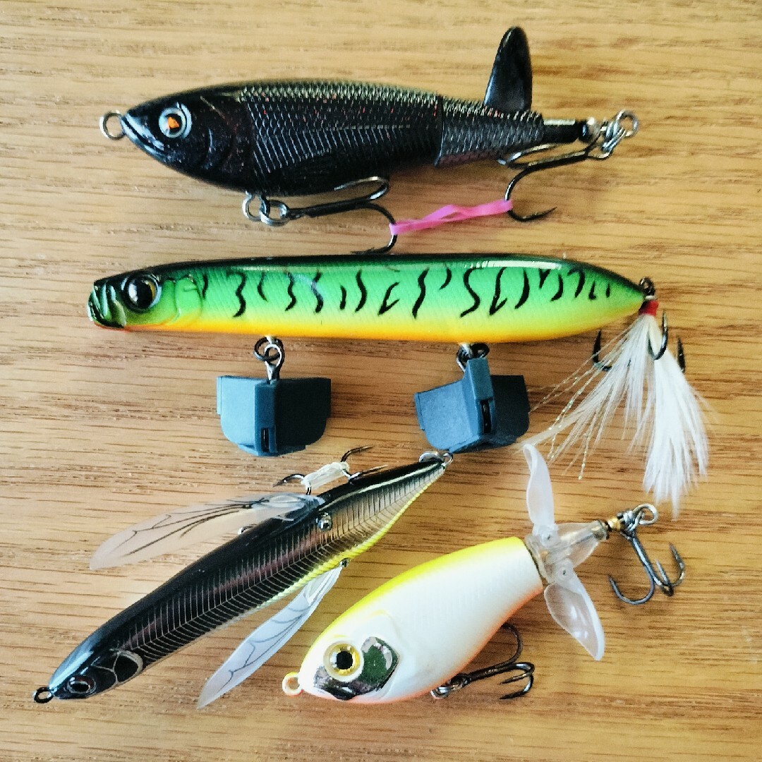 バス釣り トップウォーター ハードルアー 4種セットの通販 by バス釣り トップウォーター ハードルアー 4種セットの通販 by