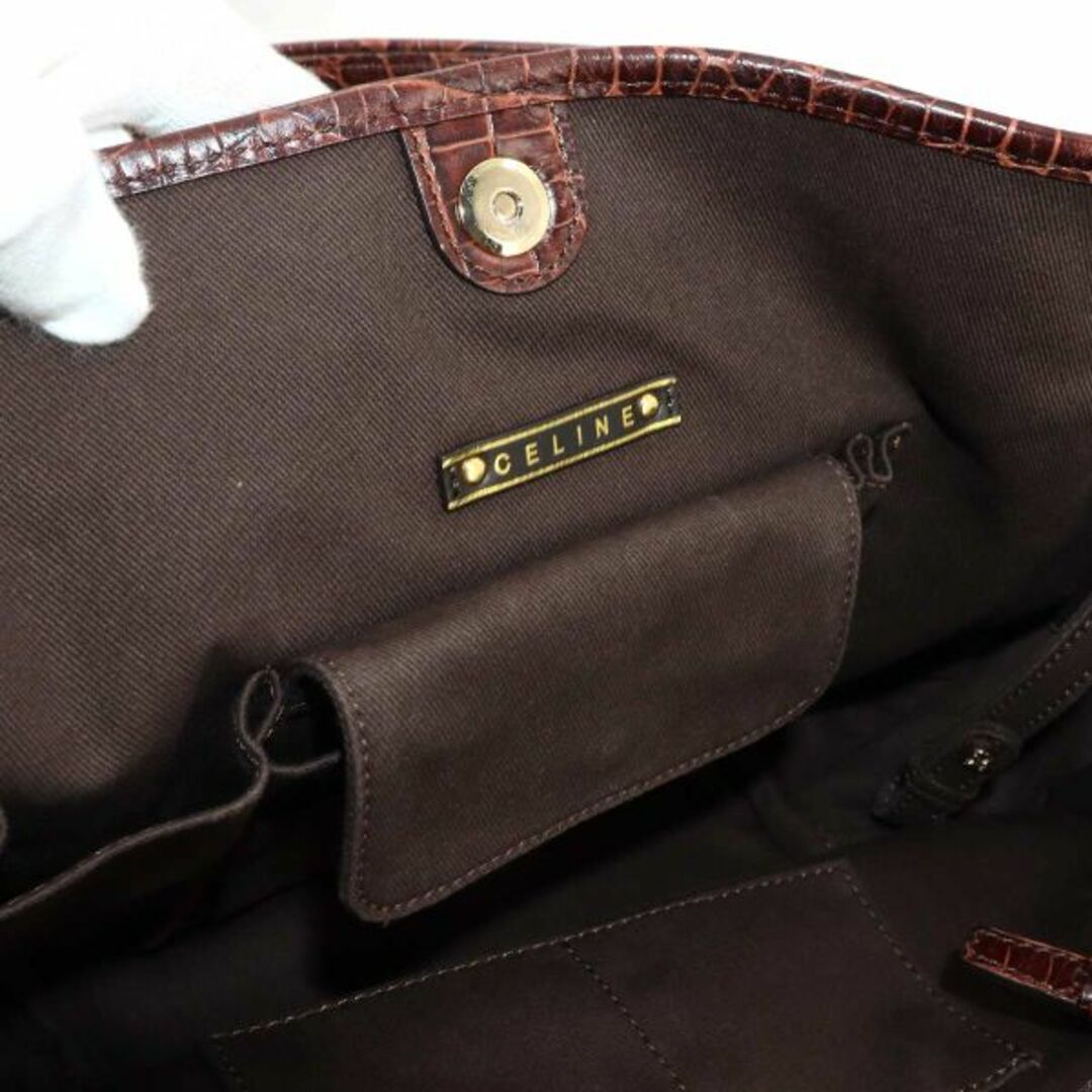 CELINE - 新品同様 セリーヌ CELINE マカダム柄 ビター スイート CELINE - 新品同様 セリーヌ CELINE マカダム柄 ビター スイート