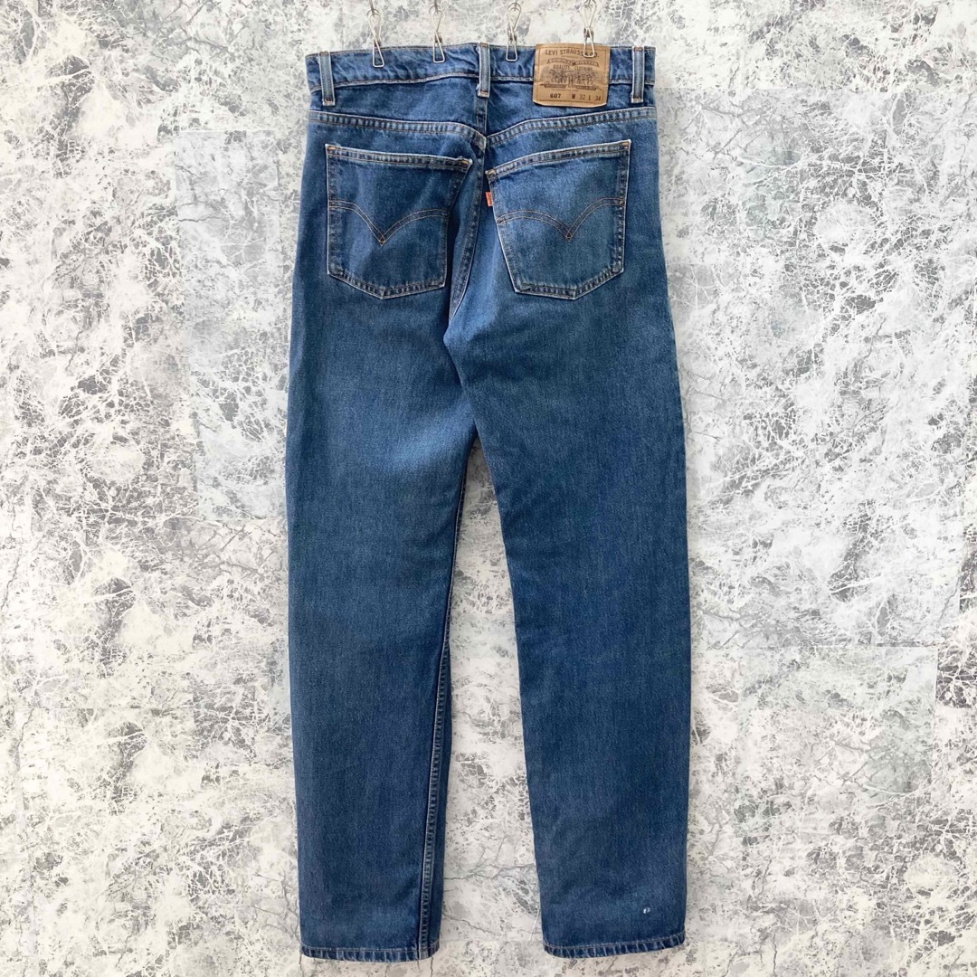 Levi's - ID477 激レアUS古着リーバイス607フレアデニムオレンジ Levi's - ID477 激レアUS古着リーバイス607フレアデニムオレンジ