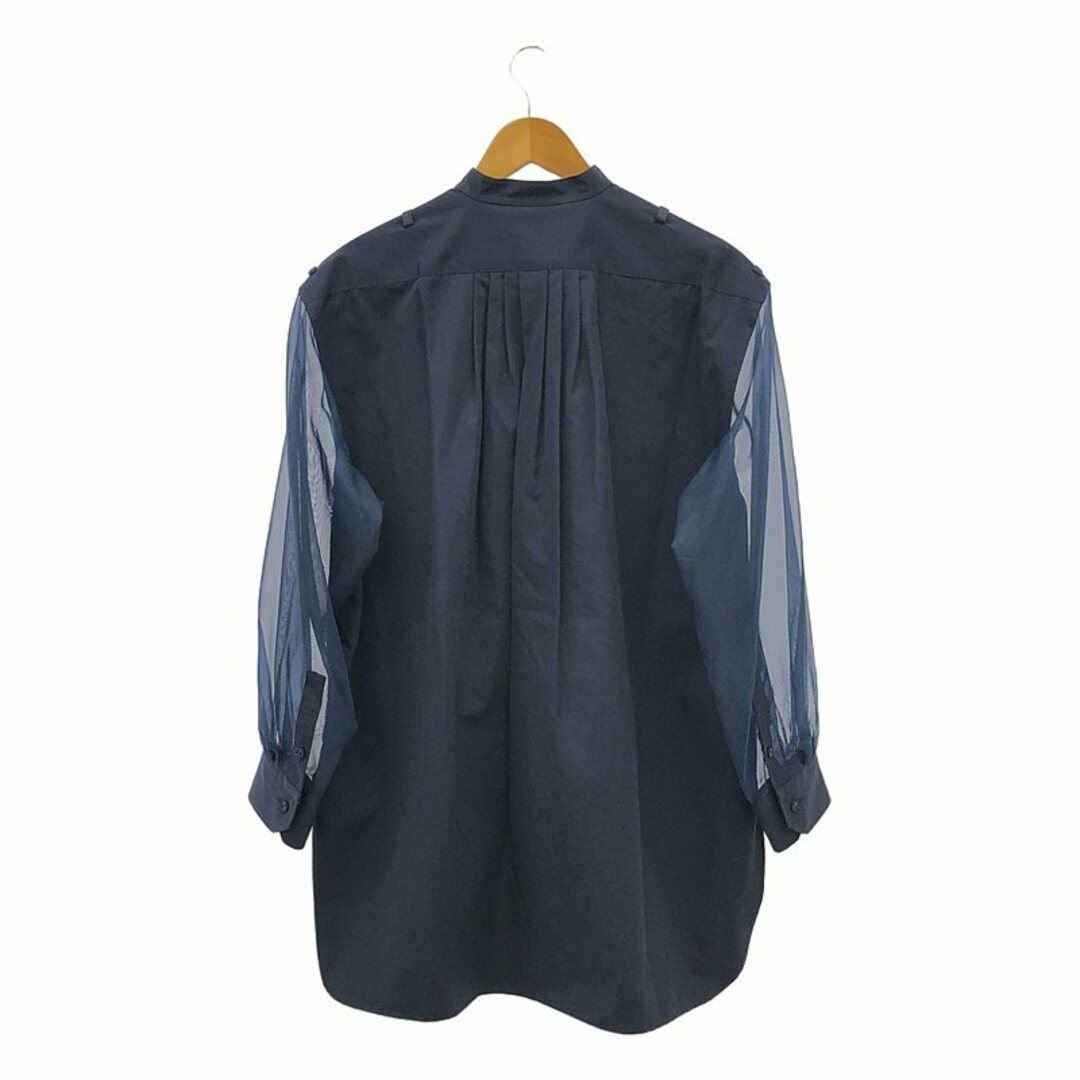 HYKE - HYKE / ハイク | 2021SS | GROSGRAIN SHIRT シースルー HYKE - HYKE / ハイク | 2021SS | GROSGRAIN SHIRT シースルー