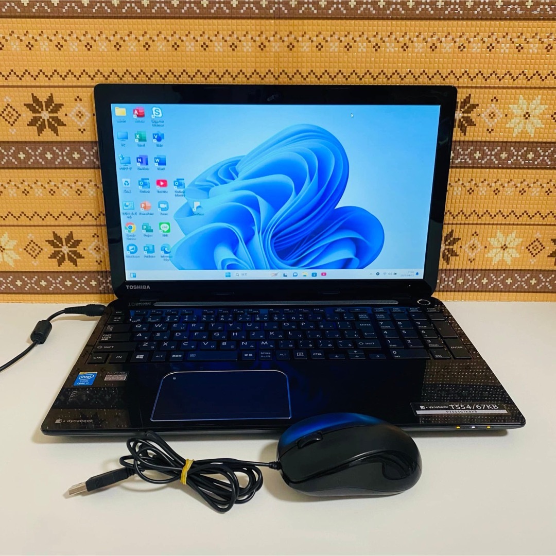 東芝 - Y593 TOSHIBAノートパソコンcore i7メモリ8G高速 Win11の 東芝 - Y593 TOSHIBAノートパソコンcore i7メモリ8G高速 Win11の