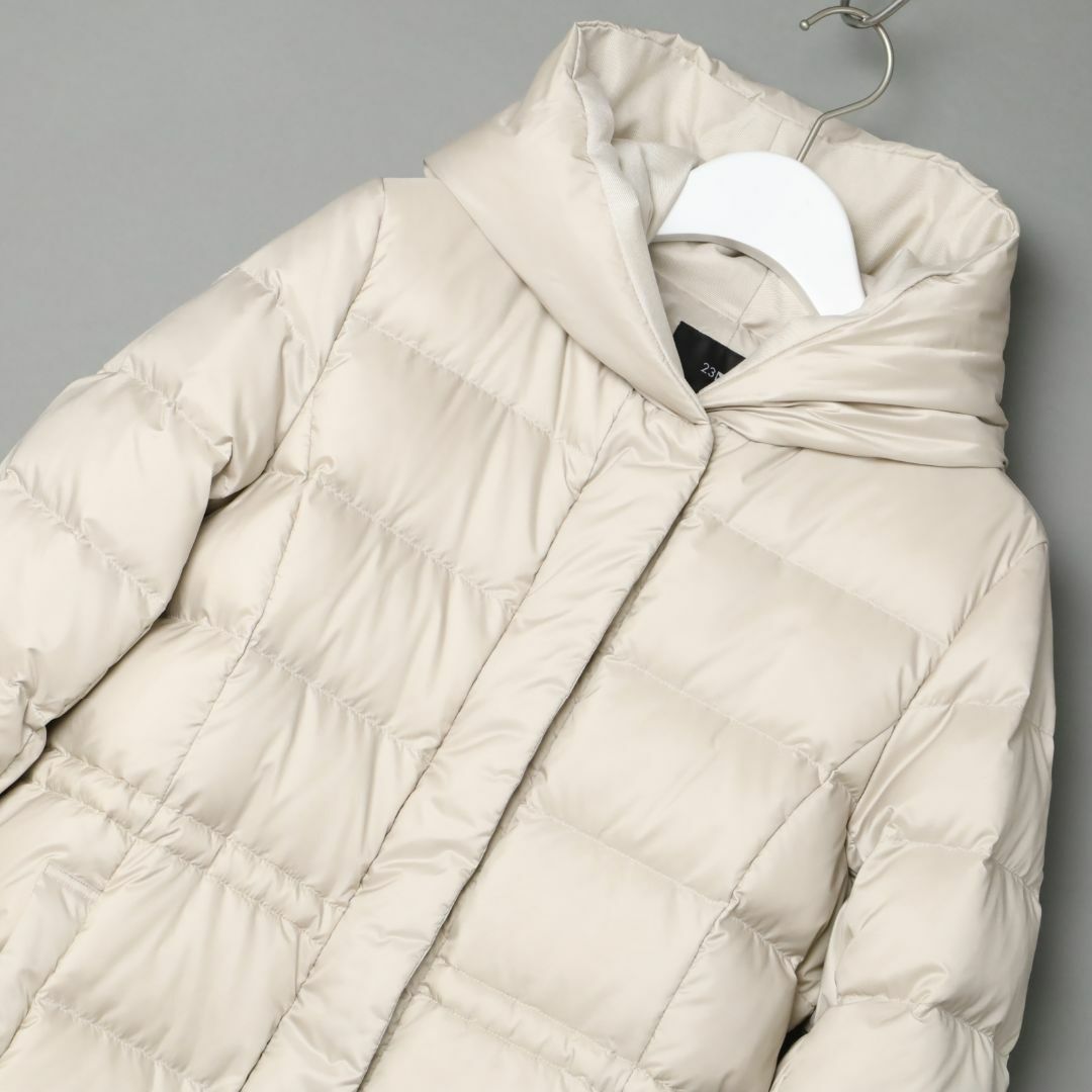 23区 - 958 新品 23区 シレータフタ ミドル丈 ダウンコート 38 23区 - 958 新品 23区 シレータフタ ミドル丈 ダウンコート 38