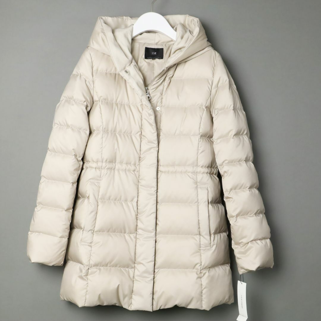 23区 - 958 新品 23区 シレータフタ ミドル丈 ダウンコート 38 23区 - 958 新品 23区 シレータフタ ミドル丈 ダウンコート 38