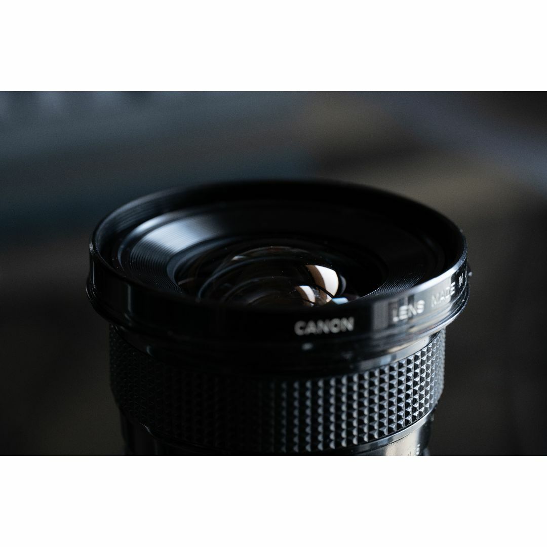 Canon NEW FD 20mm F2.8 キヤノン Lmount アダプタ付の通販 by Canon NEW FD 20mm F2.8 キヤノン Lmount アダプタ付の通販 by