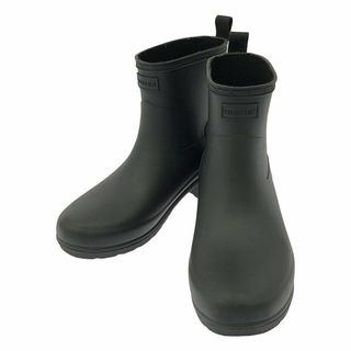 【美品】  HUNTER / ハンター | REFIND LOW HEEL ANKLE BIKER ブーツ | UK4 | ブラック | レディース