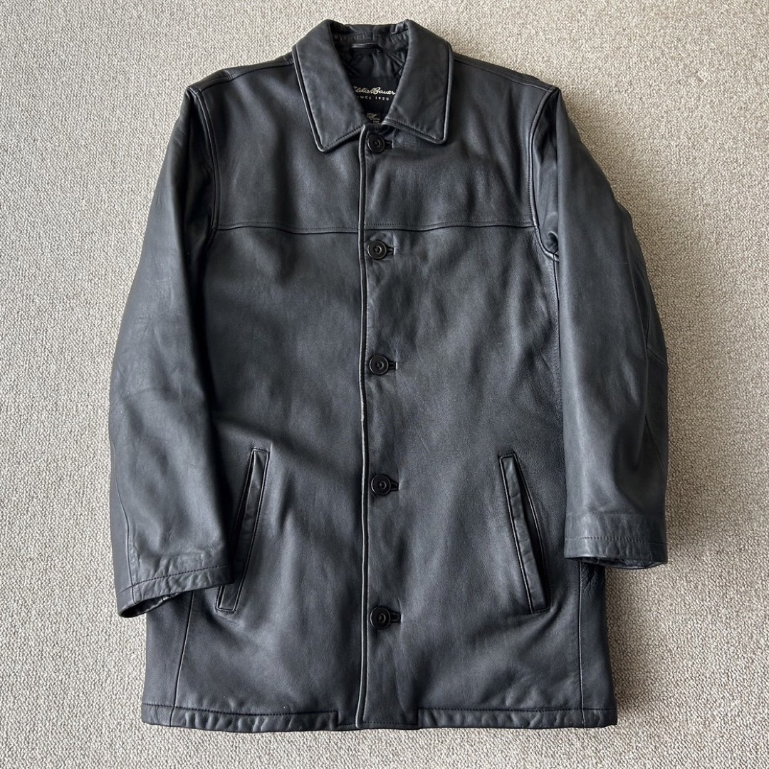 Eddie Bauer - Eddie Bauer エディーバウアー レザーコートの Eddie Bauer - Eddie Bauer エディーバウアー レザーコートの