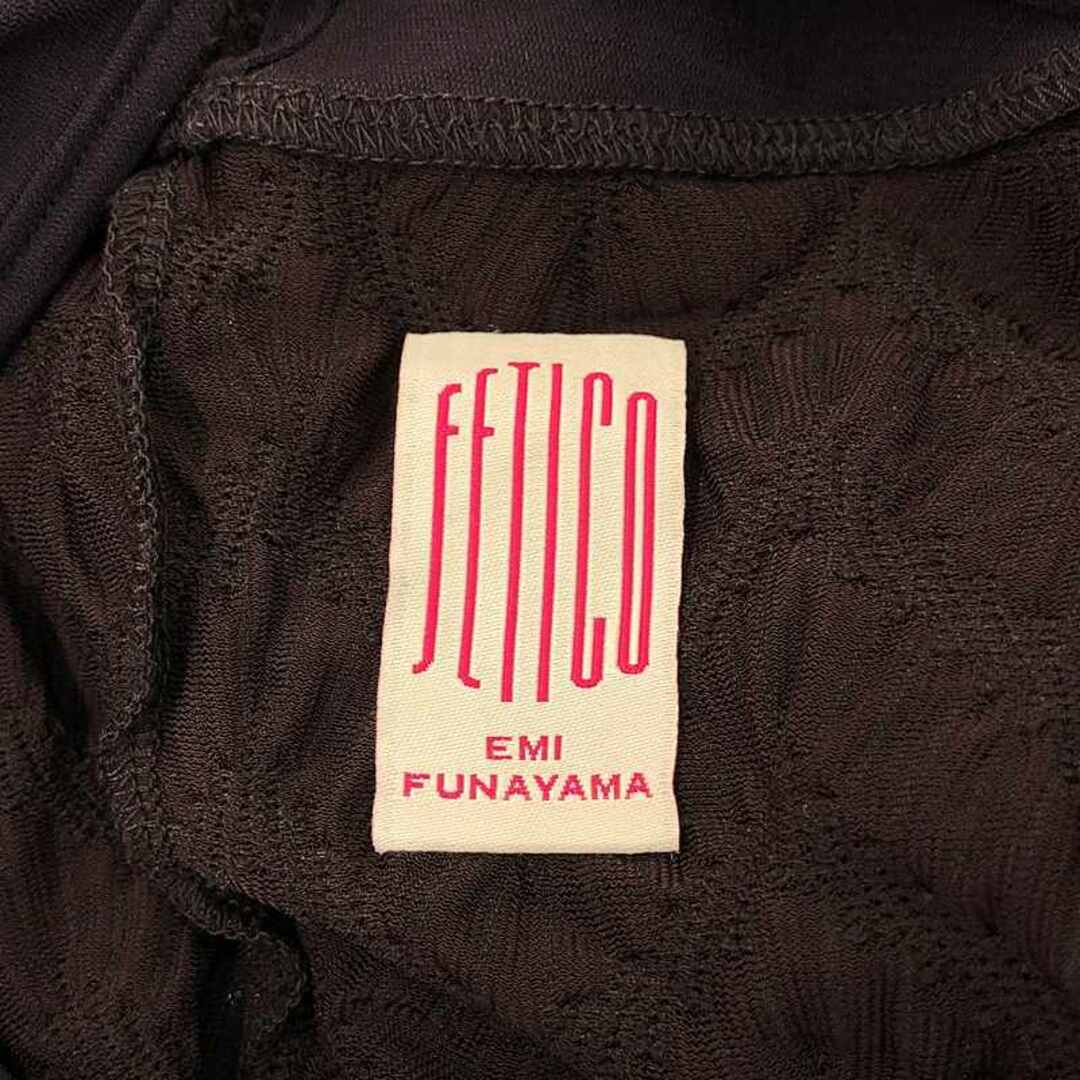 FETICO / フェティコ | 2024AW | JQ JERSEY CUTOUT DRESS FETICO / フェティコ | 2024AW | JQ JERSEY CUTOUT DRESS