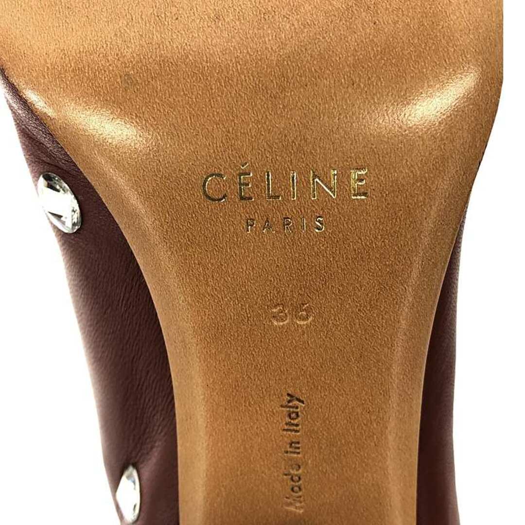 CELINE - CELINE / セリーヌ | フィービー期 レザー ポイン CELINE - CELINE / セリーヌ | フィービー期 レザー ポイン