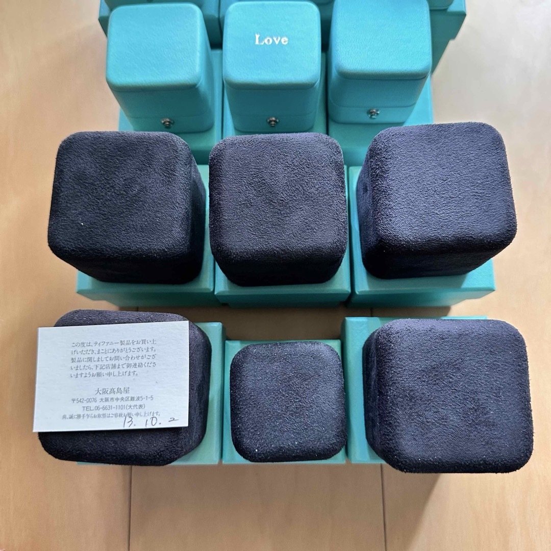 Tiffany & Co. - 12個セット✨ ティファニー ケース リング Tiffany & Co. - 12個セット✨ ティファニー ケース リング
