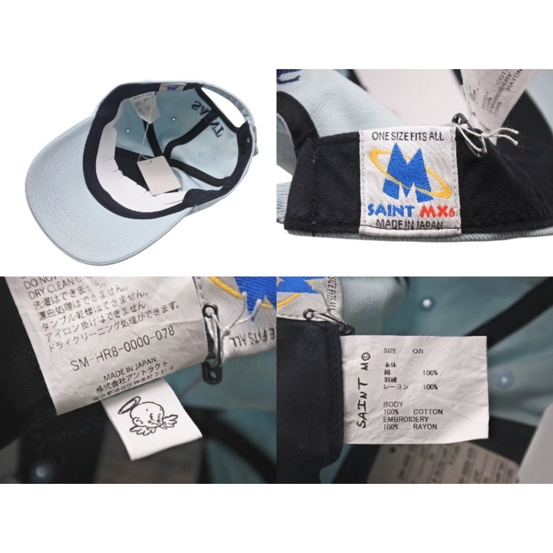 新品未使用 SAINT MICHAEL セントマイケル CAP キャップ SM-HR3 新品未使用 SAINT MICHAEL セントマイケル CAP キャップ SM-HR3