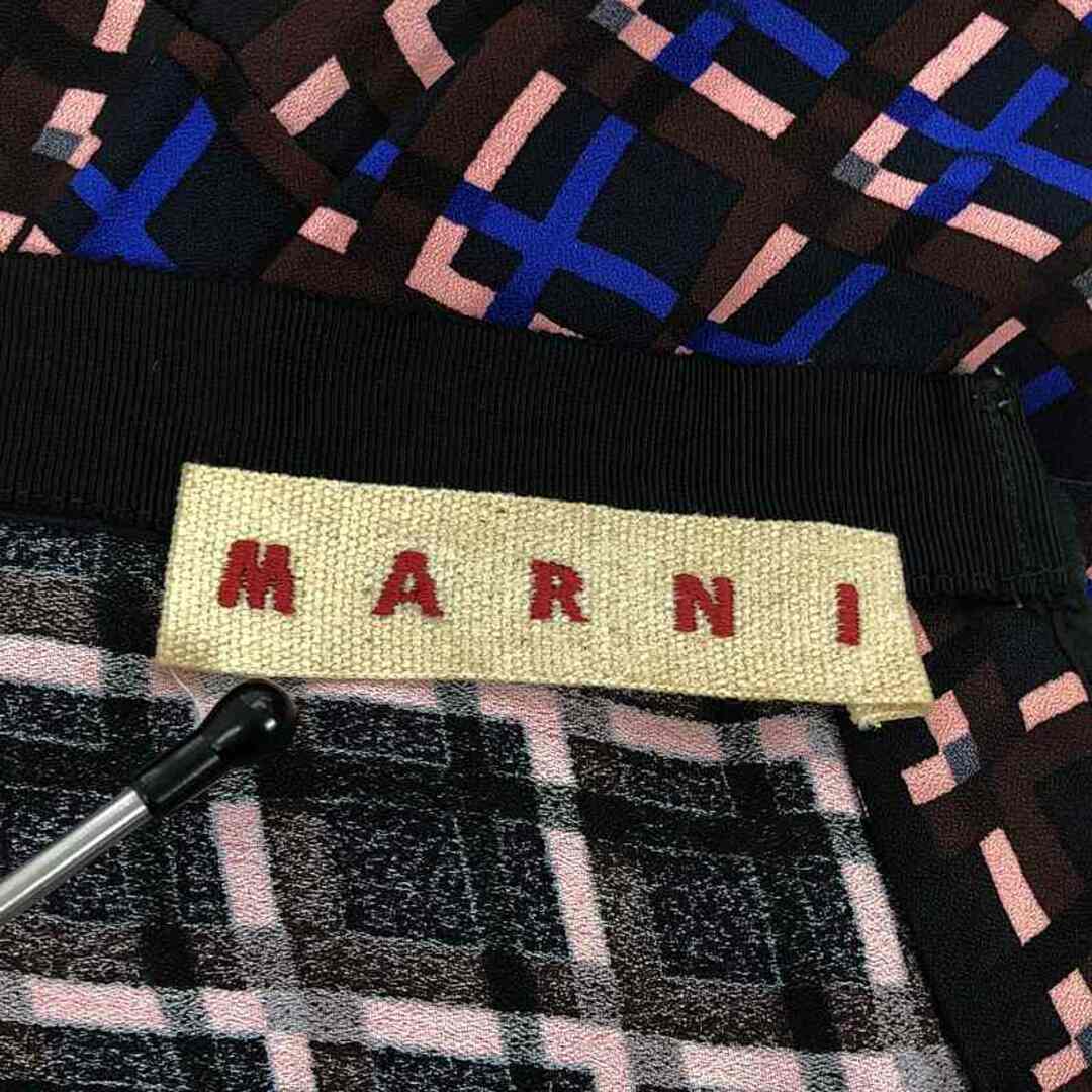 MARNI - MARNI / マルニ | チェック 総柄 プルオーバーシャツ MARNI - MARNI / マルニ | チェック 総柄 プルオーバーシャツ
