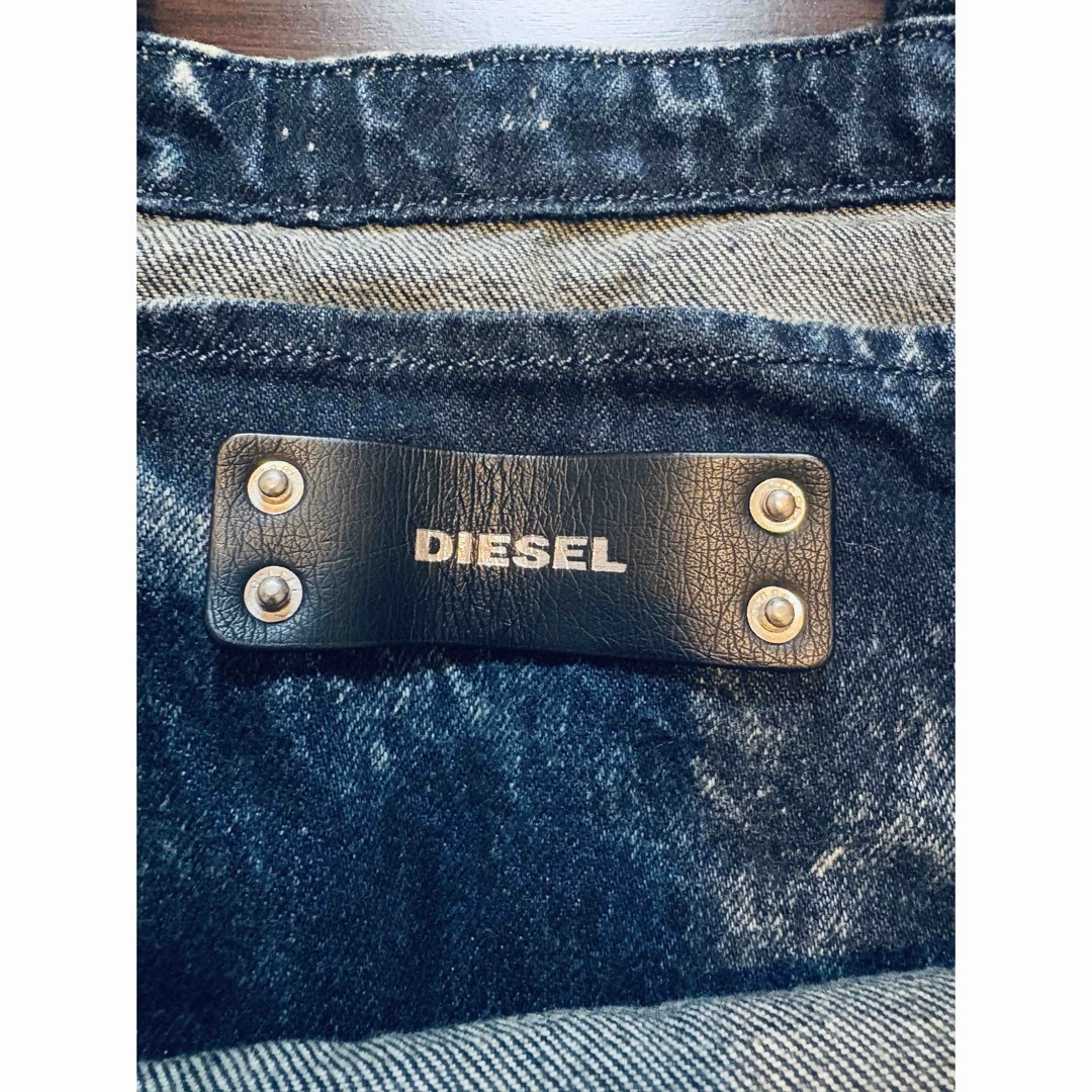 DIESEL - 【美品】DIESEL ディーゼル デニムトートバッグ DIESEL - 【美品】DIESEL ディーゼル デニムトートバッグ