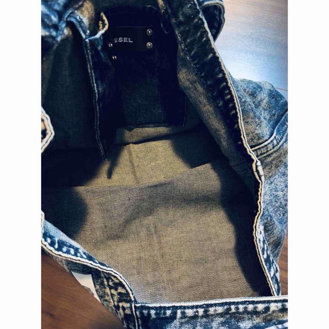 DIESEL - 【美品】DIESEL ディーゼル デニムトートバッグ DIESEL - 【美品】DIESEL ディーゼル デニムトートバッグ
