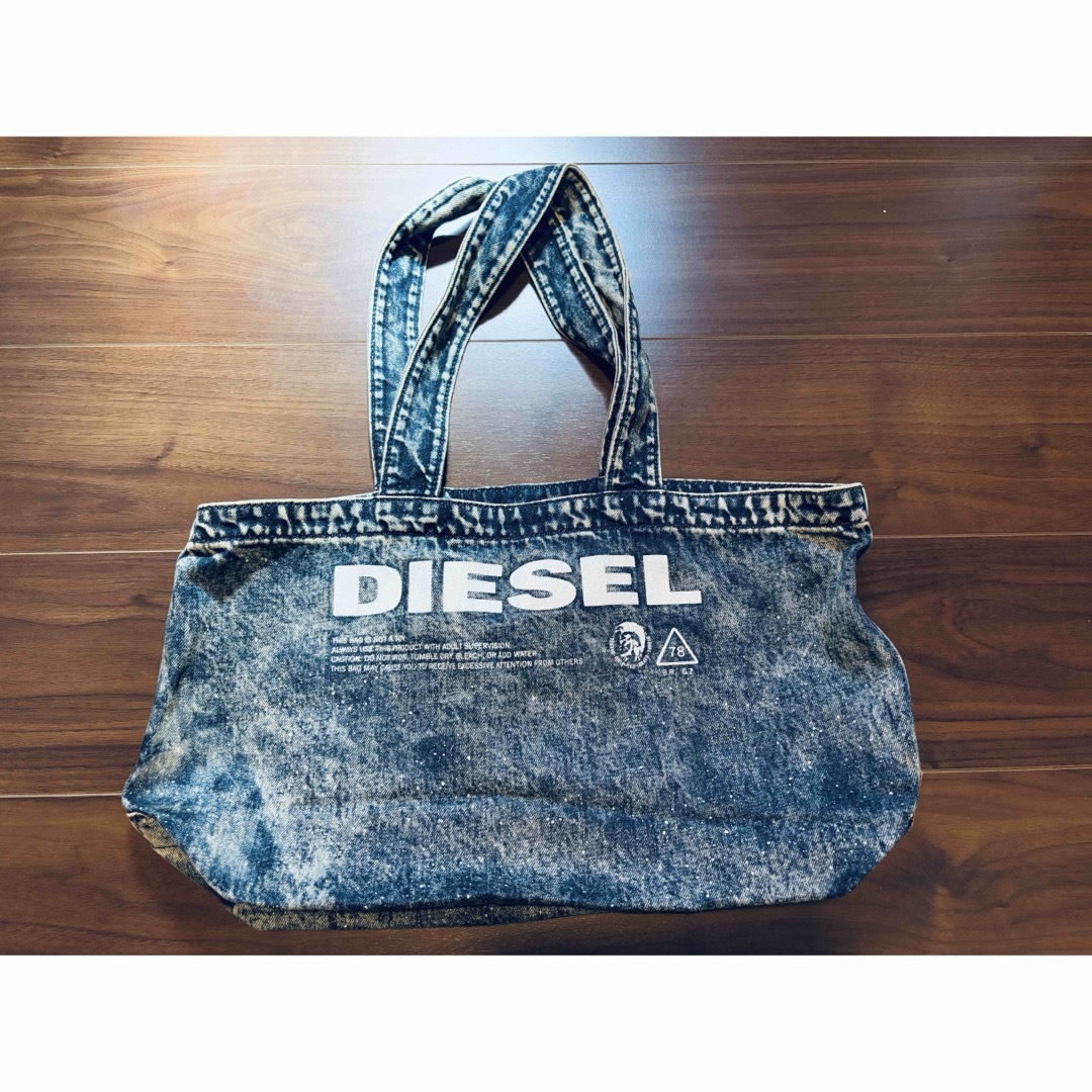 DIESEL - 【美品】DIESEL ディーゼル デニムトートバッグ DIESEL - 【美品】DIESEL ディーゼル デニムトートバッグ