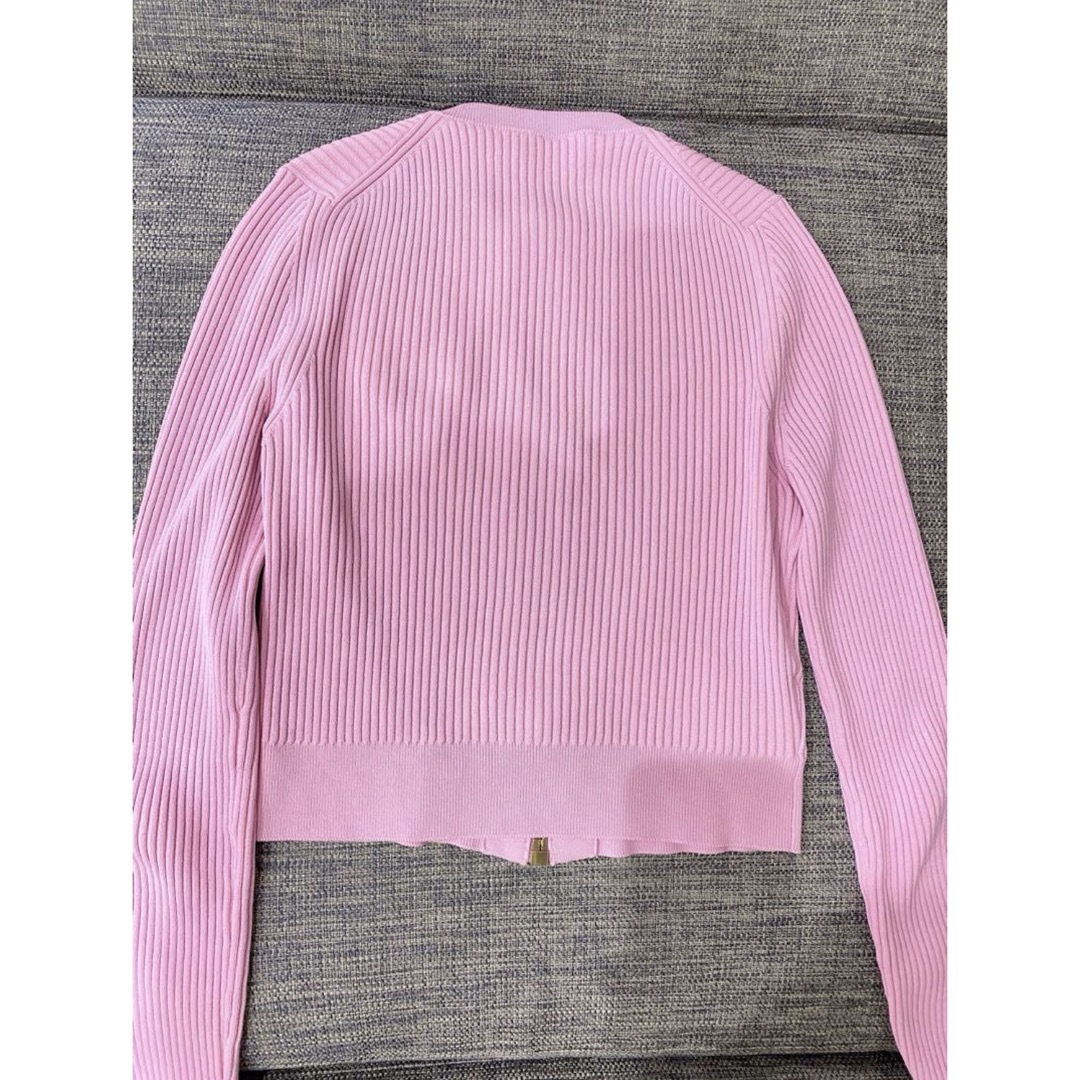 MIU MIU - ミュウミュウのロゴ入りカーディガンの通販 by MIU MIU - ミュウミュウのロゴ入りカーディガンの通販 by