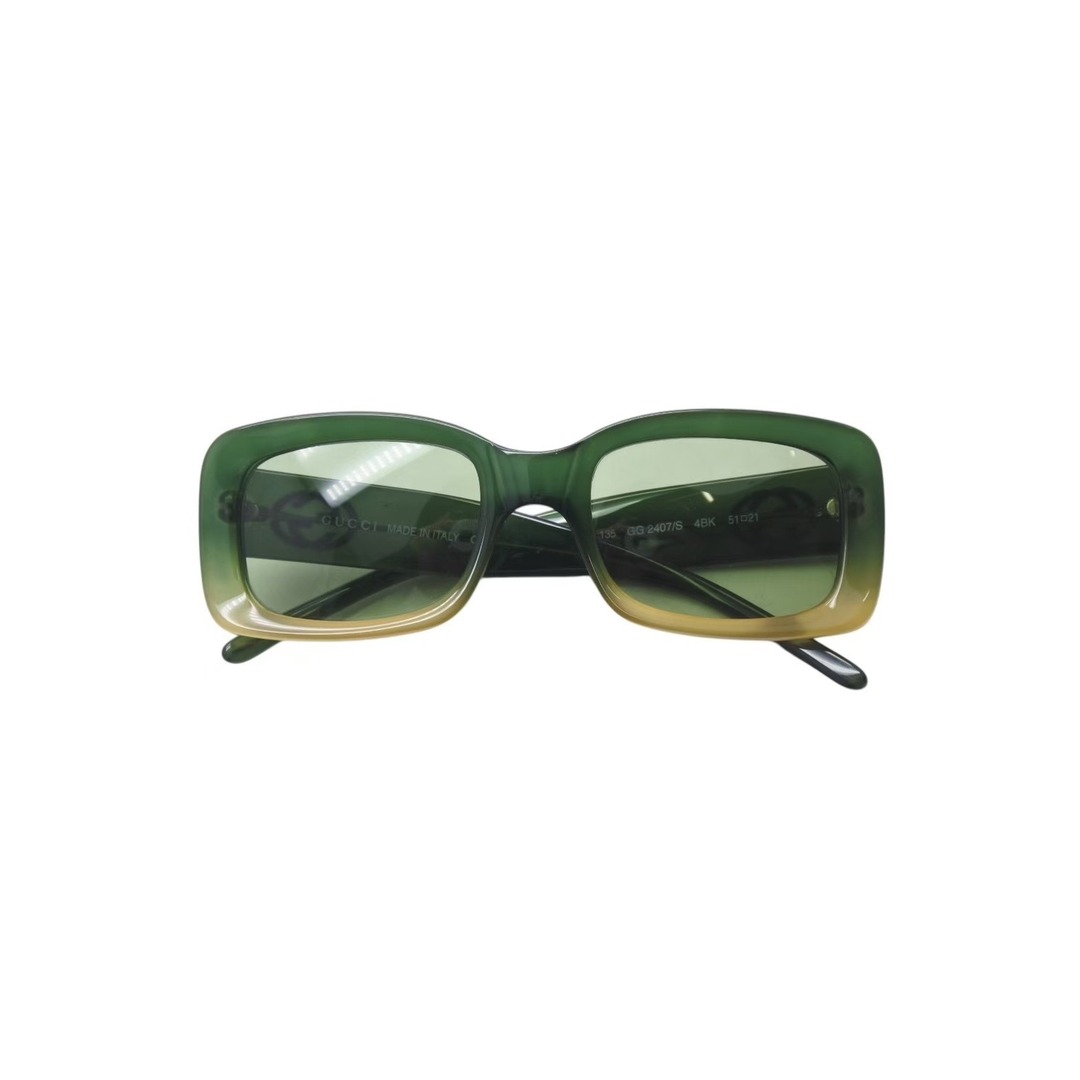 GUCCI - GUCCI グッチ スクエア サングラス GG2407/S 4BK サイズ GUCCI - GUCCI グッチ スクエア サングラス GG2407/S 4BK サイズ