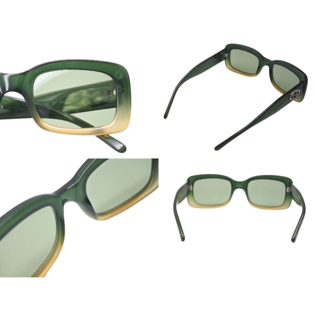 GUCCI - GUCCI グッチ スクエア サングラス GG2407/S 4BK サイズ GUCCI - GUCCI グッチ スクエア サングラス GG2407/S 4BK サイズ