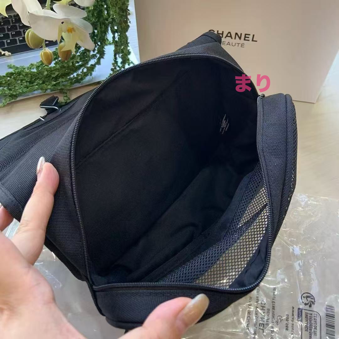 通販 CHANEL - 大容量箱 ノベルティ 最新トラベルポーチ シャネル新品 小物