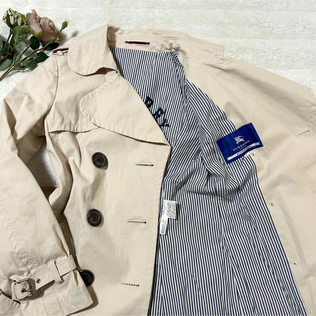 BURBERRY BLUE LABEL - バーバリーブルーレーベル✨ストライプ柄 BURBERRY BLUE LABEL - バーバリーブルーレーベル✨ストライプ柄