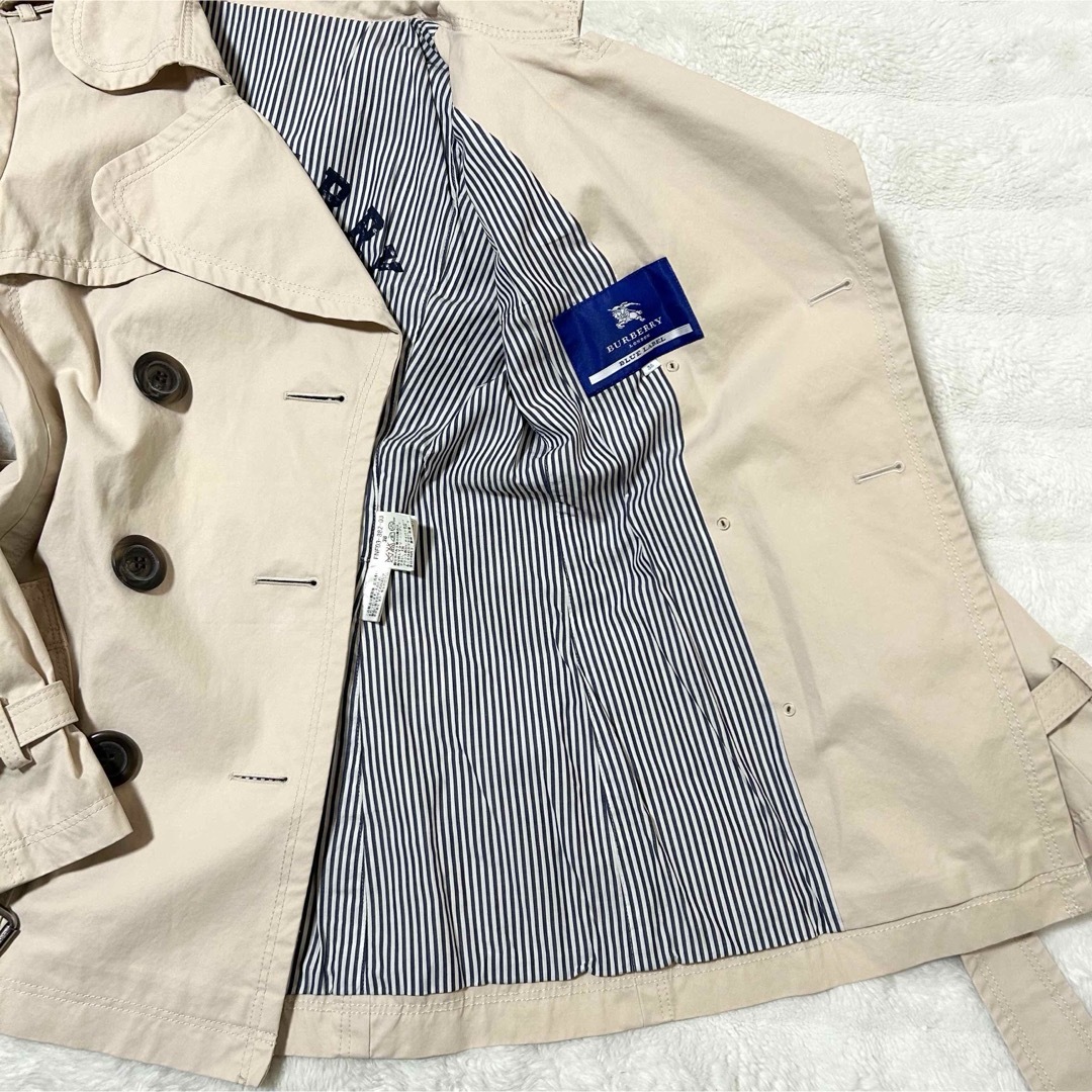 BURBERRY BLUE LABEL - バーバリーブルーレーベル✨ストライプ柄 BURBERRY BLUE LABEL - バーバリーブルーレーベル✨ストライプ柄