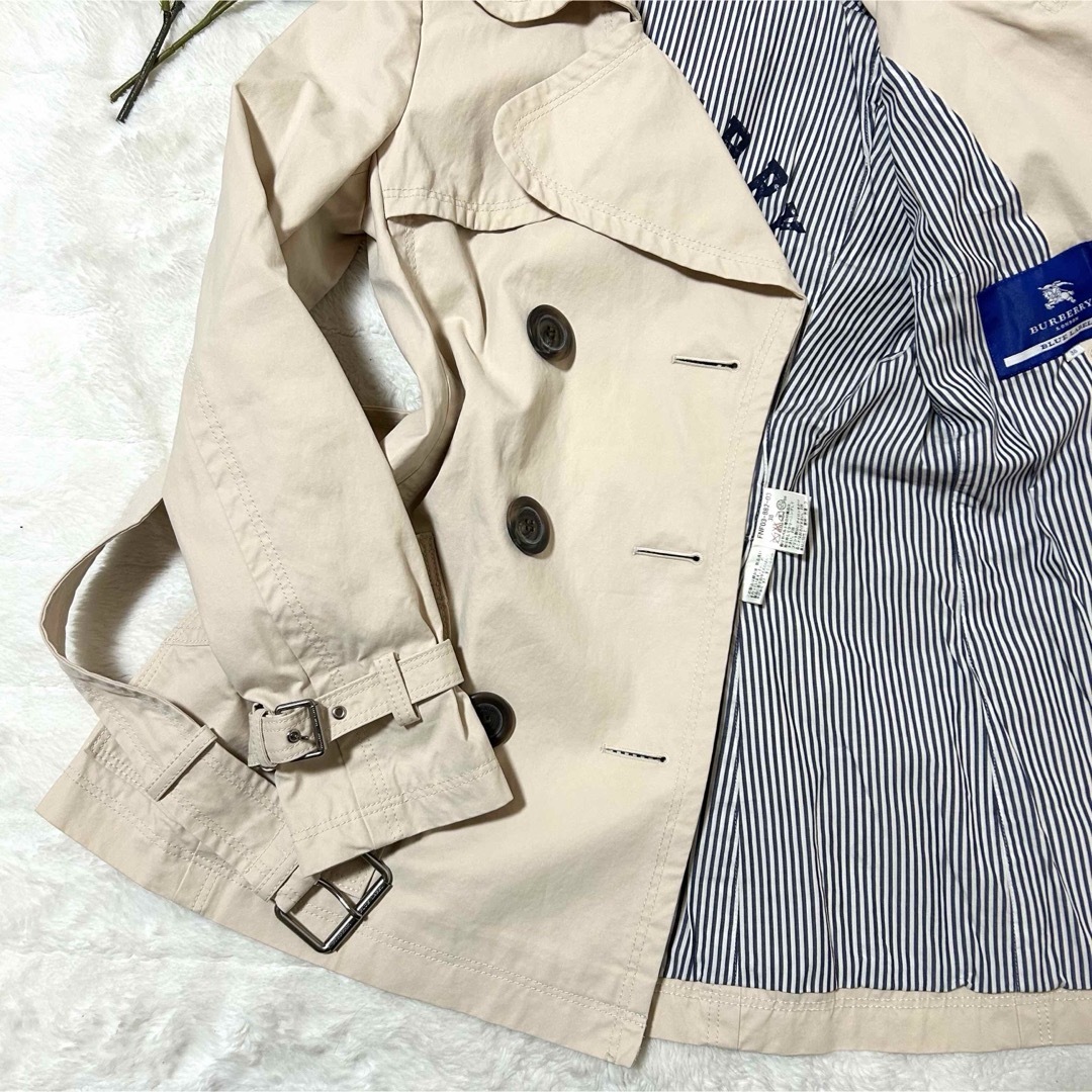 BURBERRY BLUE LABEL - バーバリーブルーレーベル✨ストライプ柄 BURBERRY BLUE LABEL - バーバリーブルーレーベル✨ストライプ柄