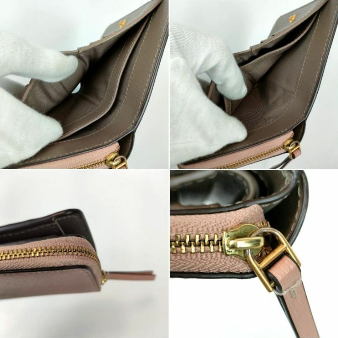 Tory Burch - 極美品 TORY BURCH トリーバーチ 二つ折り財布 Tory Burch - 極美品 TORY BURCH トリーバーチ 二つ折り財布