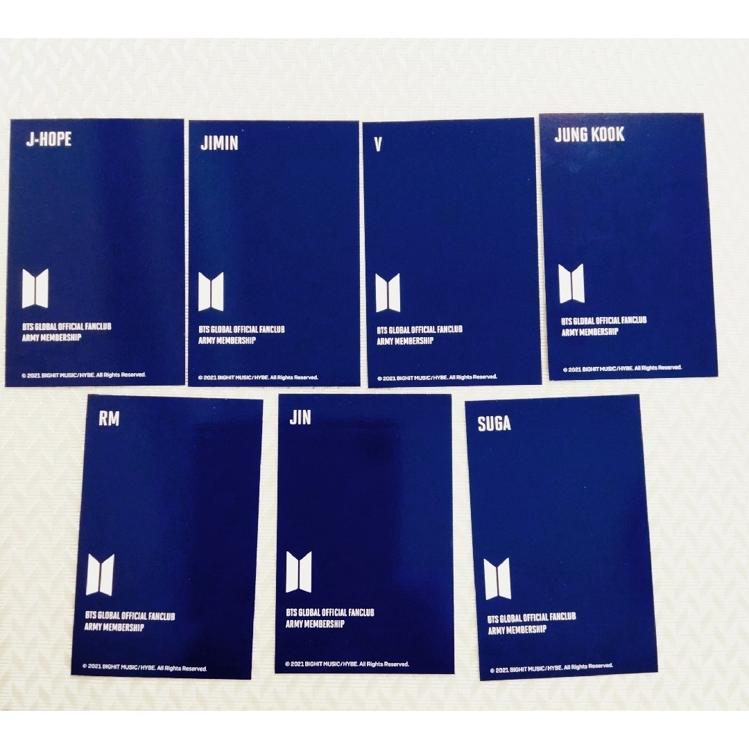 防弾少年団(BTS) - BTS メンバーシップキット トレカ フォト 防弾少年団(BTS) - BTS メンバーシップキット トレカ フォト