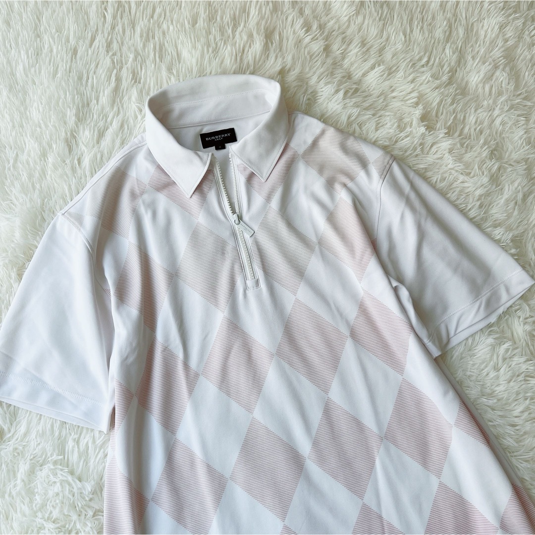 BURBERRY - BURBERRY GOLF日本製さらっと着心地◎シンプル半袖 BURBERRY - BURBERRY GOLF日本製さらっと着心地◎シンプル半袖