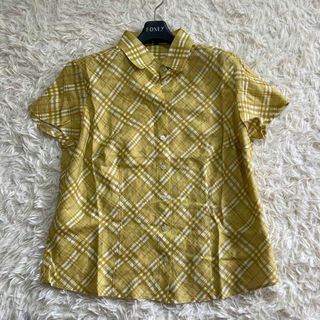 BURBERRY - 希少 英国製ビンテージ バーバリー コットンギャバ BURBERRY - 希少 英国製ビンテージ バーバリー コットンギャバ