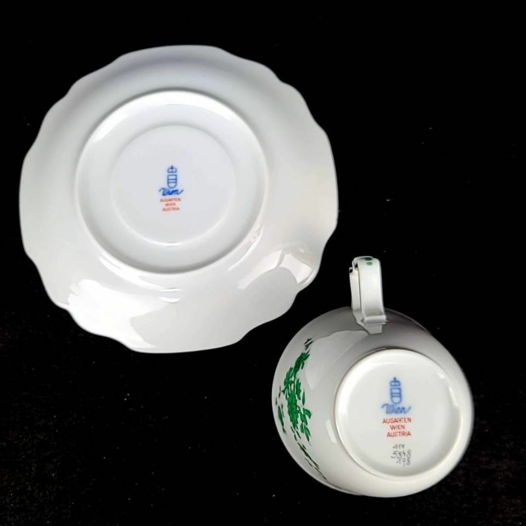 ◇美品◇アウガルテン プリンスオイゲン カップ&ソーサー 1客の ◇美品◇アウガルテン プリンスオイゲン カップ&ソーサー 1客の