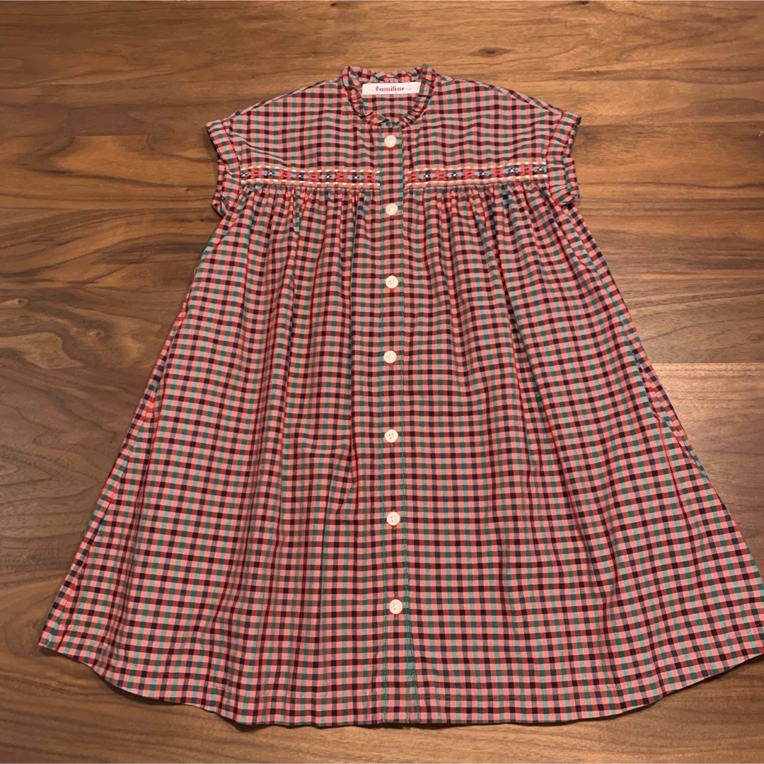 familiar - ファミリア ワンピース 100の通販 by rin familiar - ファミリア ワンピース 100の通販 by rin