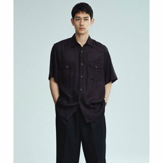 【ブラック（01）】ウエスタン ショートスリーブシャツ(シャツ)