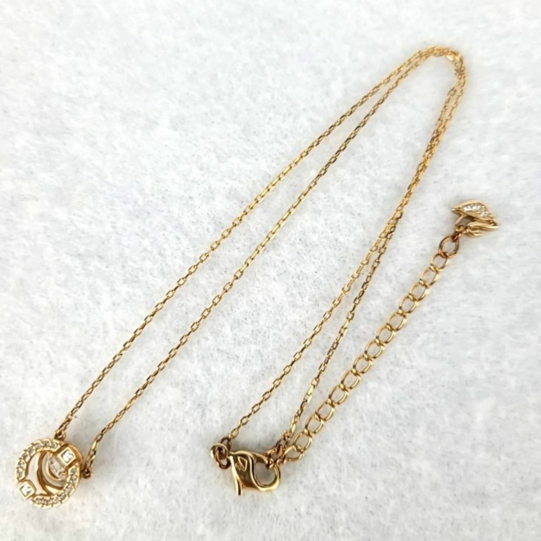 SWAROVSKI - ○極美品◇スワロフスキー ラウンド ゴールド SWAROVSKI - ○極美品◇スワロフスキー ラウンド ゴールド