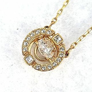 SWAROVSKI - ○極美品◇スワロフスキー ラウンド ゴールド SWAROVSKI - ○極美品◇スワロフスキー ラウンド ゴールド