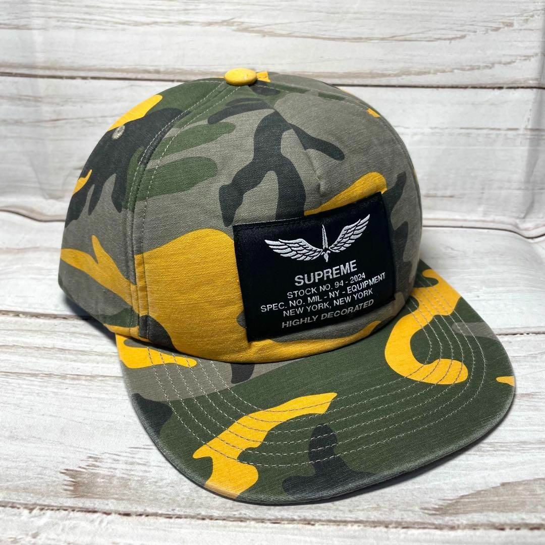 Supreme - Supreme SURPLUS 5-Panel キャップ 帽子 迷彩 メンズ Supreme - Supreme SURPLUS 5-Panel キャップ 帽子 迷彩 メンズ