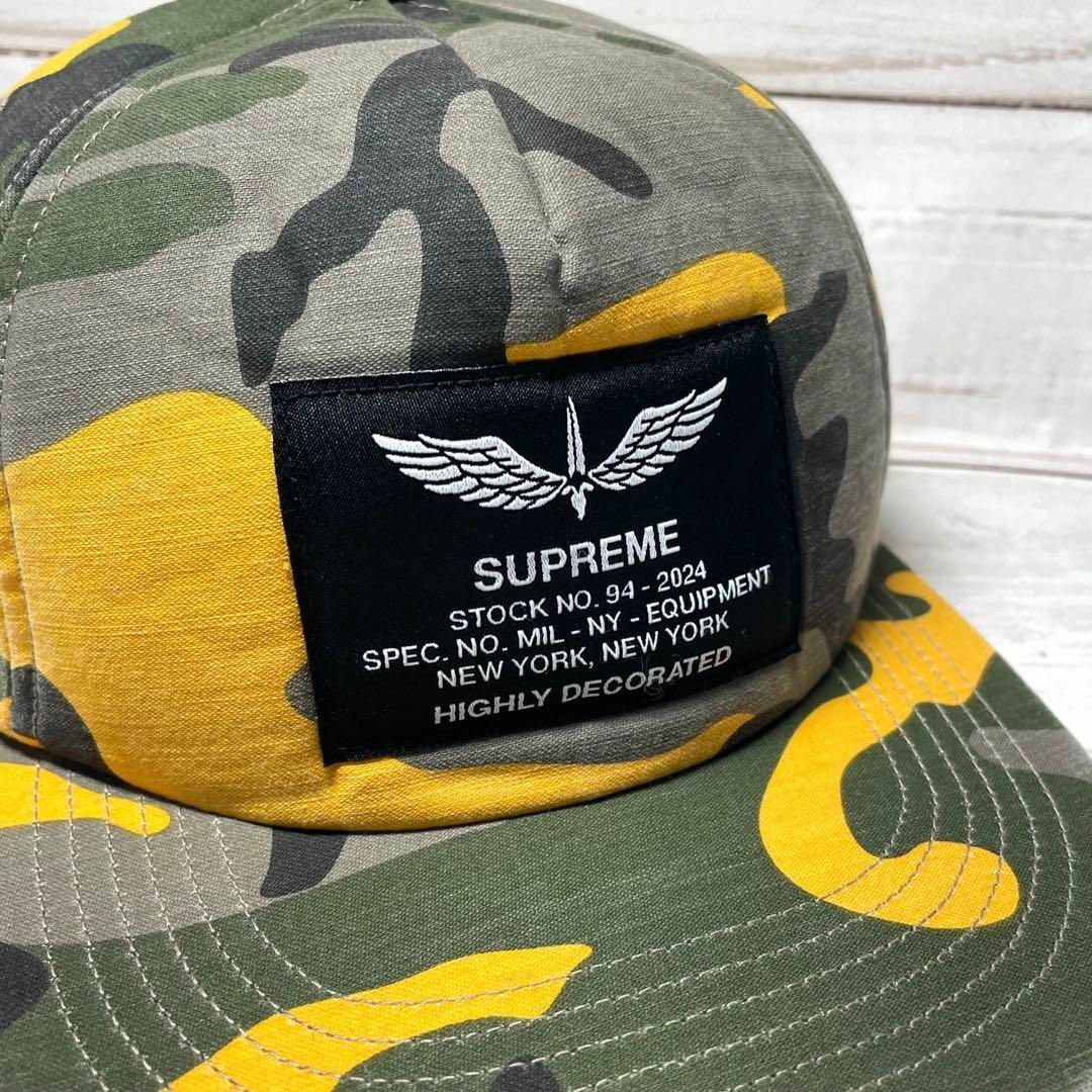 Supreme - Supreme SURPLUS 5-Panel キャップ 帽子 迷彩 メンズ Supreme - Supreme SURPLUS 5-Panel キャップ 帽子 迷彩 メンズ