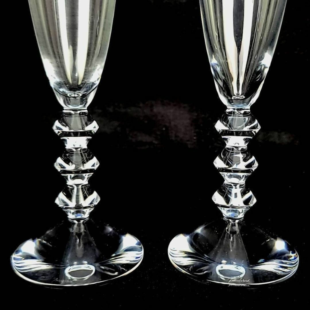 Baccarat - ◇美品◇バカラ ベガ シャンパンフルート 2客 箱 Baccarat - ◇美品◇バカラ ベガ シャンパンフルート 2客 箱