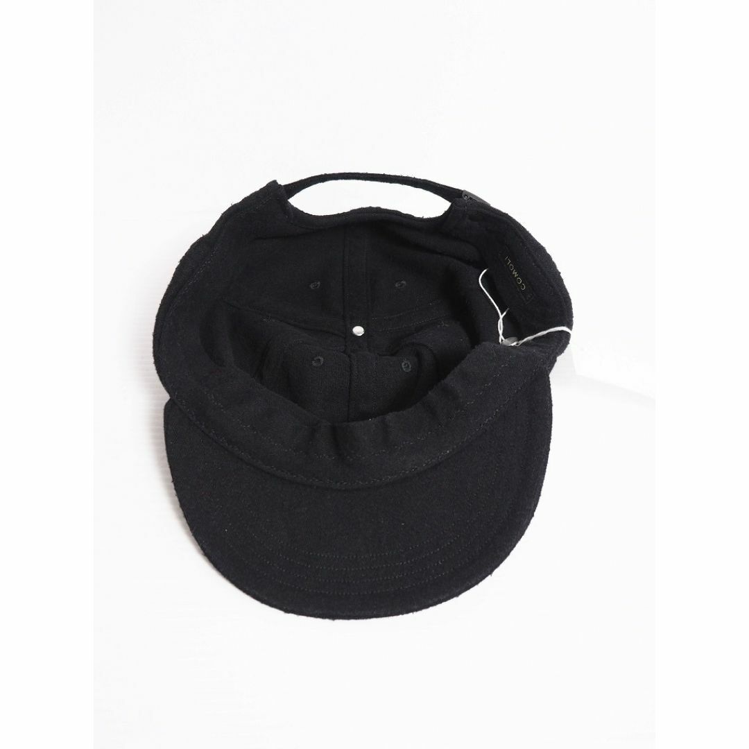 COMOLI - 新品 25SS COMOLI シルク キャップ B01-07003黒331P