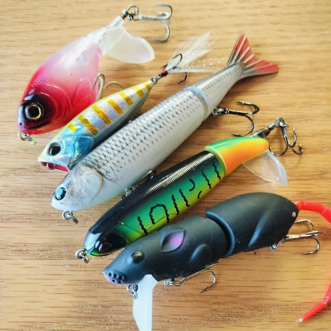 バス釣り トップウォーター ハードルアー 5種セットの通販 by バス釣り トップウォーター ハードルアー 5種セットの通販 by