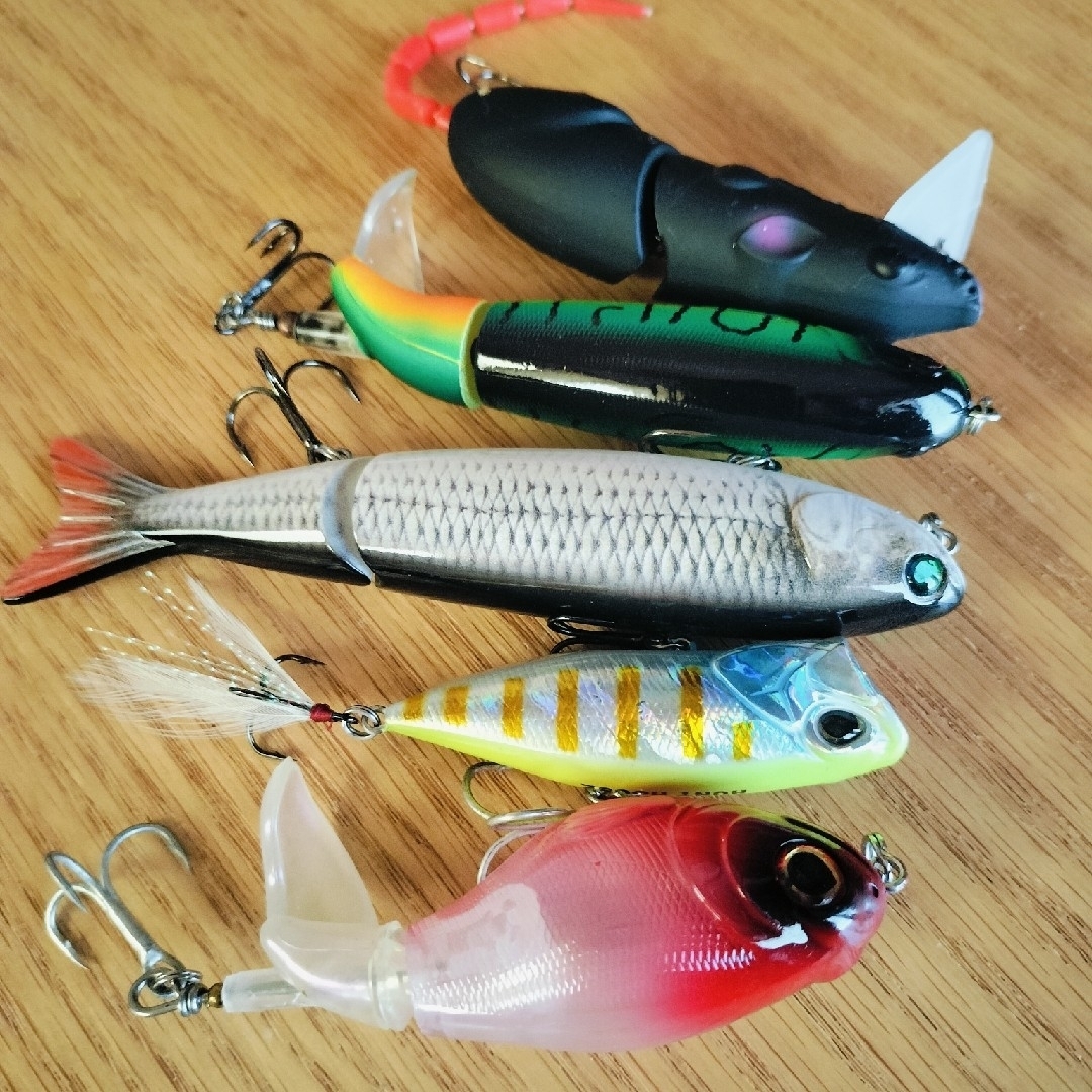 バス釣り トップウォーター ハードルアー 5種セットの通販 by バス釣り トップウォーター ハードルアー 5種セットの通販 by