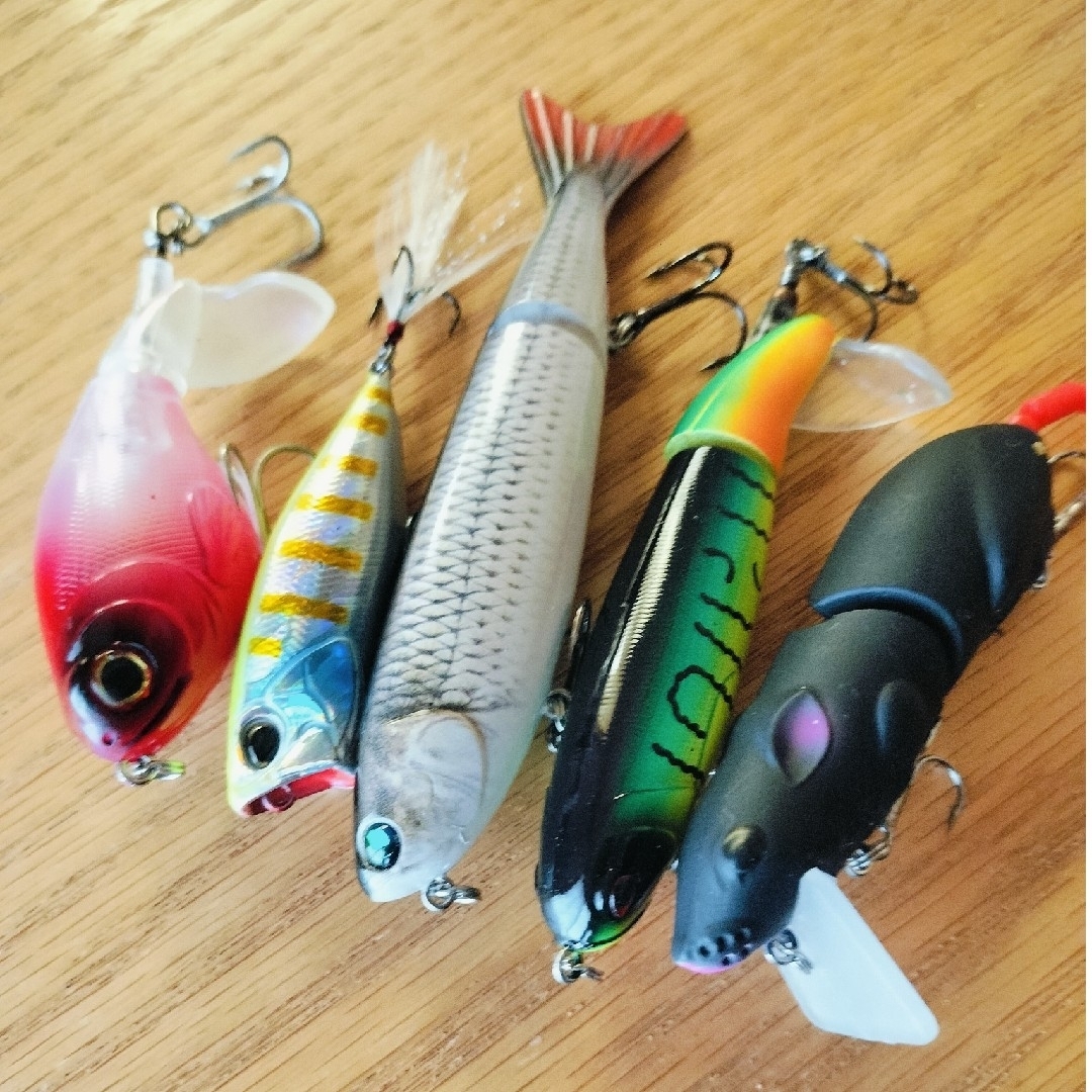 バス釣り トップウォーター ハードルアー 5種セットの通販 by バス釣り トップウォーター ハードルアー 5種セットの通販 by