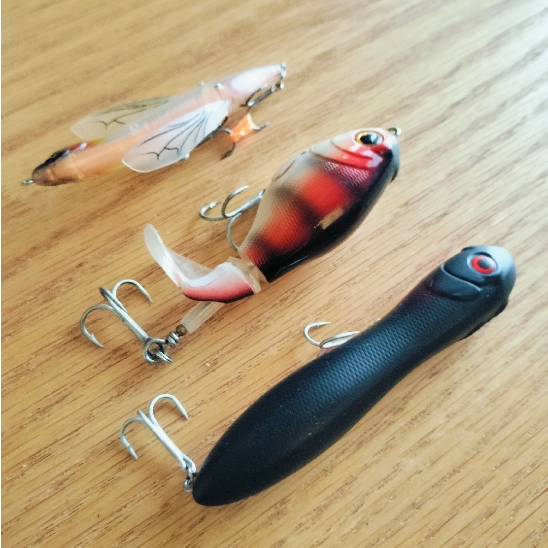 バス釣り トップウォーター ハードルアー 3種セットの通販 by バス釣り トップウォーター ハードルアー 3種セットの通販 by
