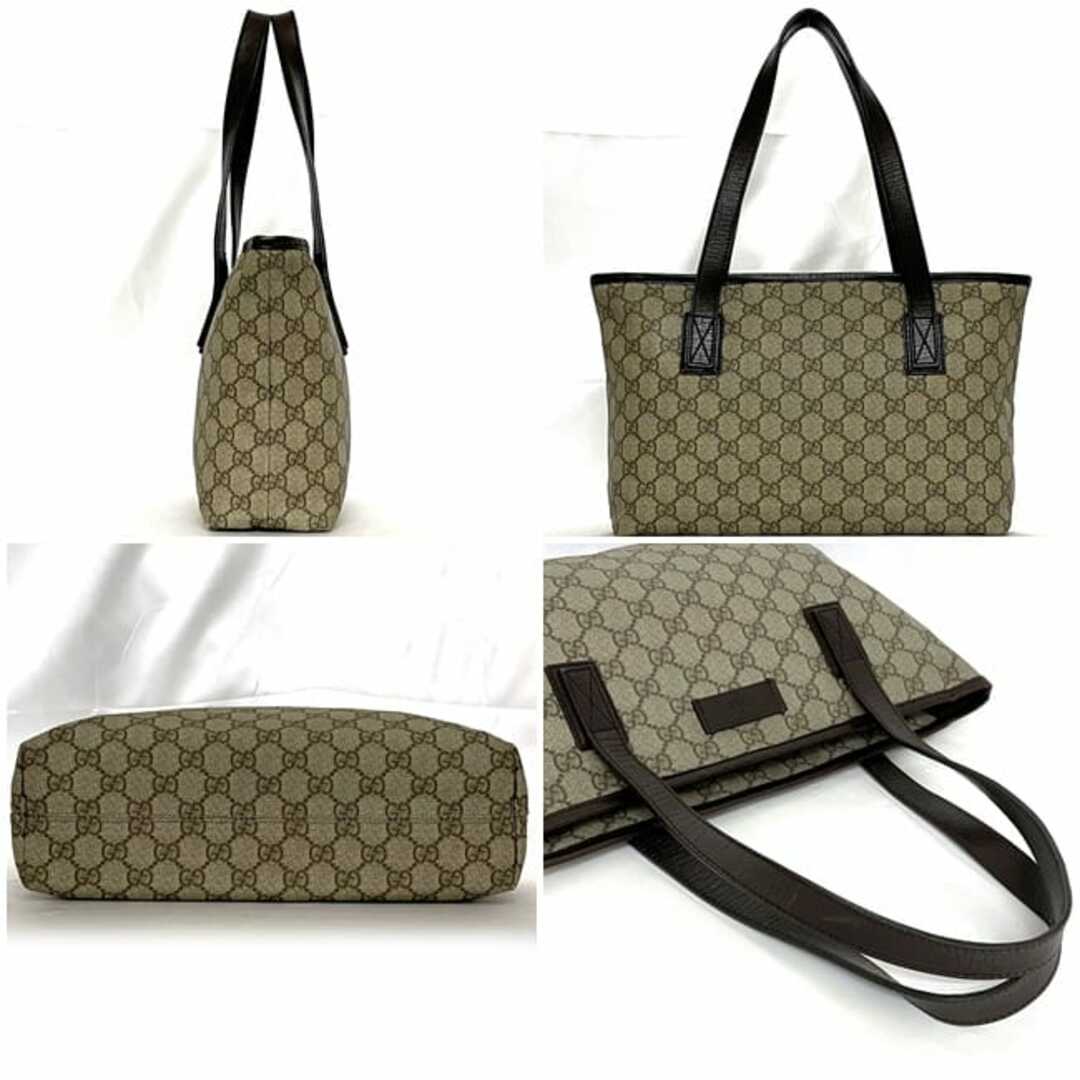 GUCCI - グッチ トートバッグ ec-22855 ベージュ ブラウン GG GUCCI - グッチ トートバッグ ec-22855 ベージュ ブラウン GG