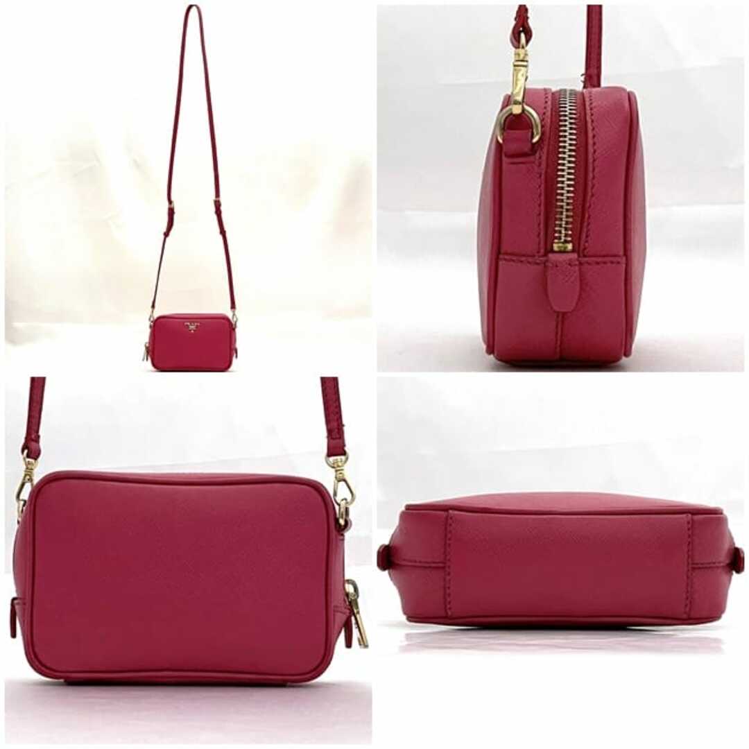 PRADA - プラダ ショルダーバッグ f-22884 ピンク 1N1674 美品 PRADA - プラダ ショルダーバッグ f-22884 ピンク 1N1674 美品