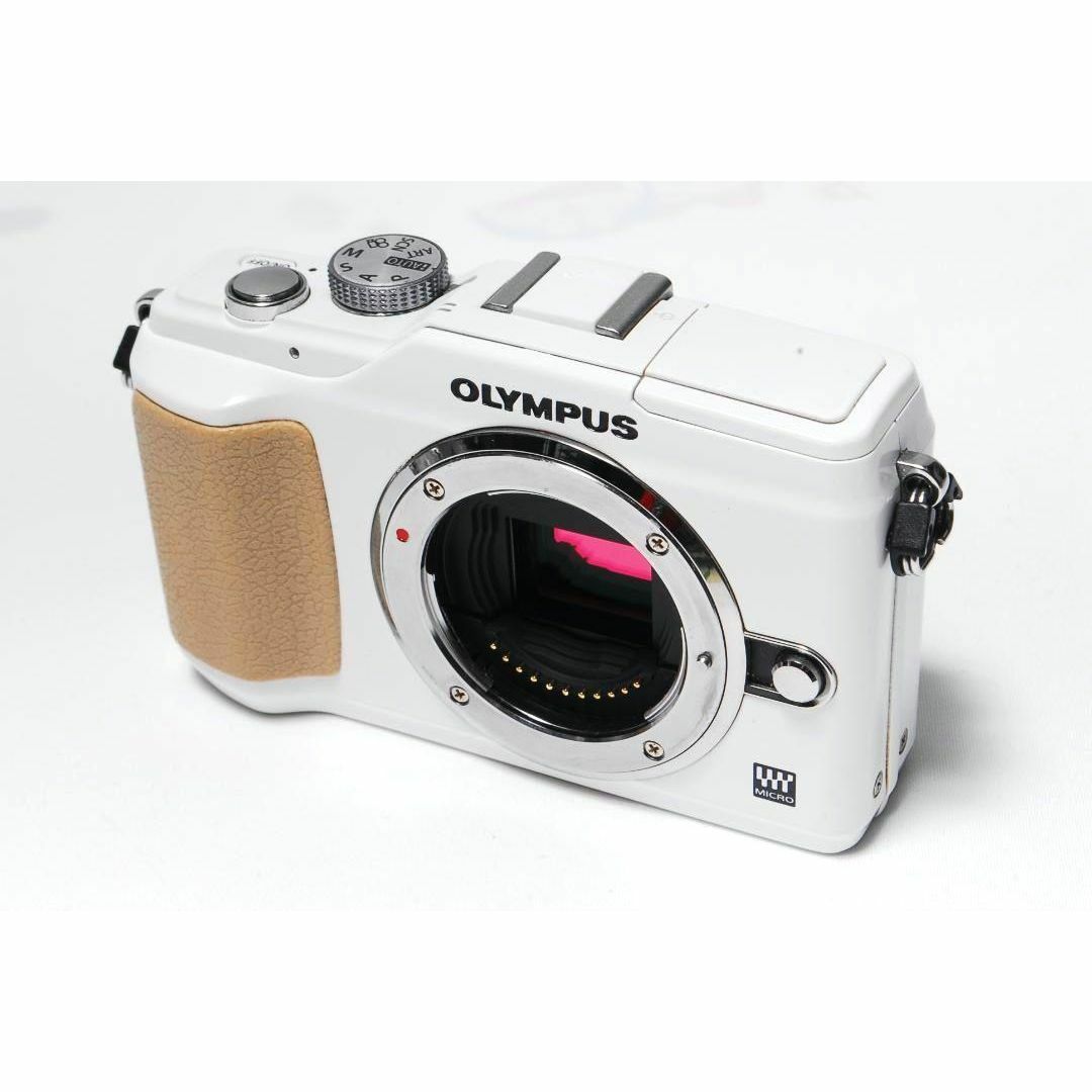 スマホ転送OK♡標準&望遠レンズ OLYMPUS オリンパス E-PL2の通販