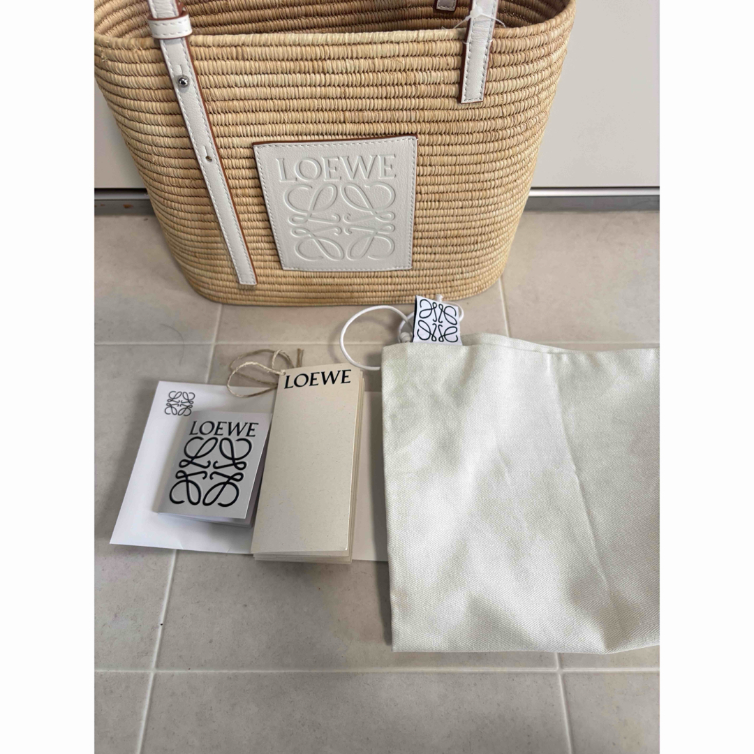 LOEWE - LOEWE ロエベ スクエア バスケットバッグ スモールの LOEWE - LOEWE ロエベ スクエア バスケットバッグ スモールの