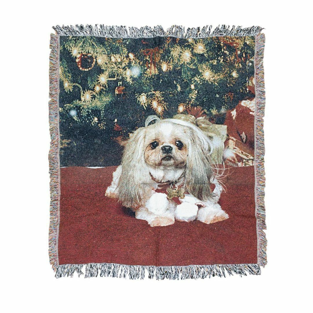 VINTAGE - vintageラグ カーペット クリスマス シーズー VINTAGE - vintageラグ カーペット クリスマス シーズー