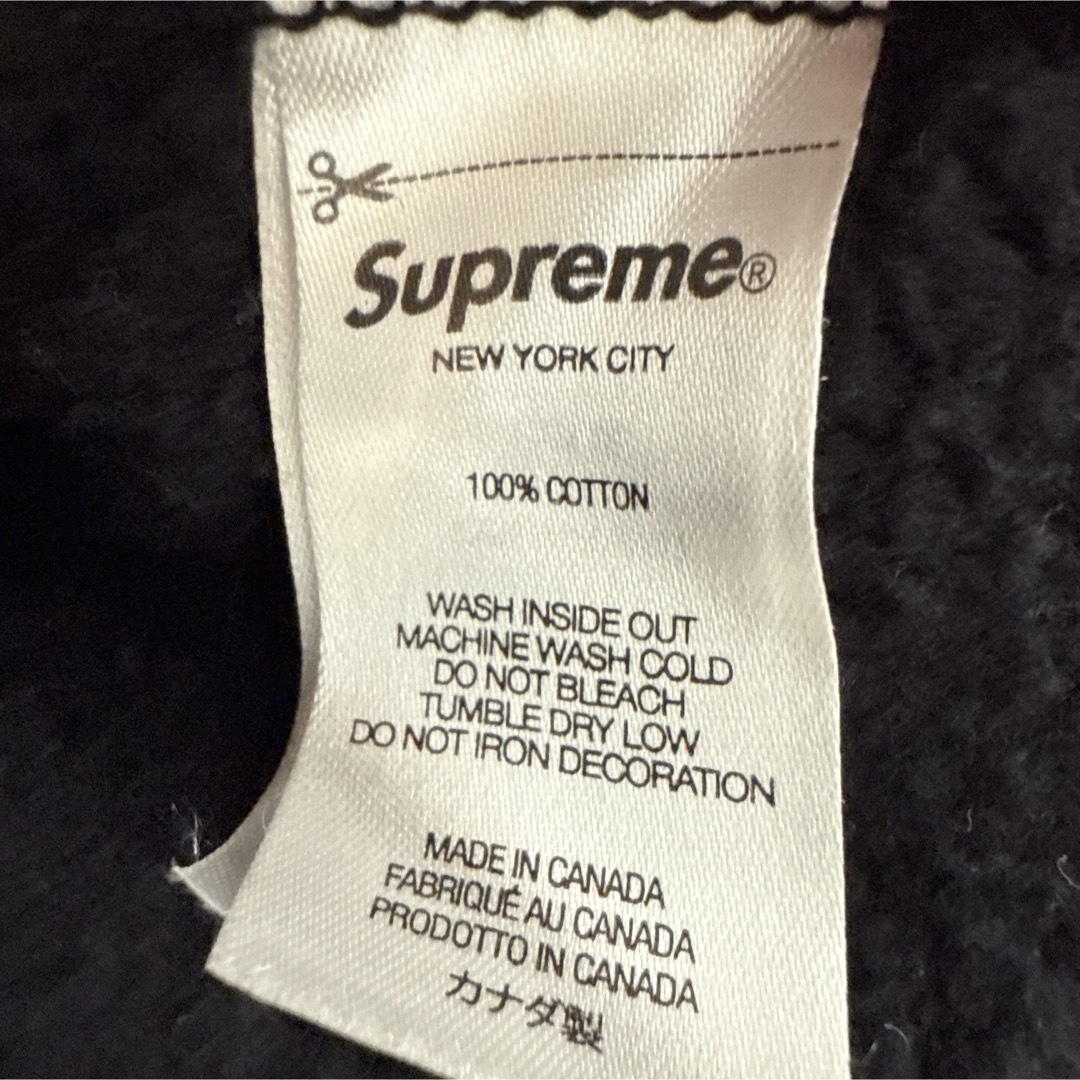 Supreme - Supreme WTAPS crewneck 黒 スウェット トレーナーの Supreme - Supreme WTAPS crewneck 黒 スウェット トレーナーの
