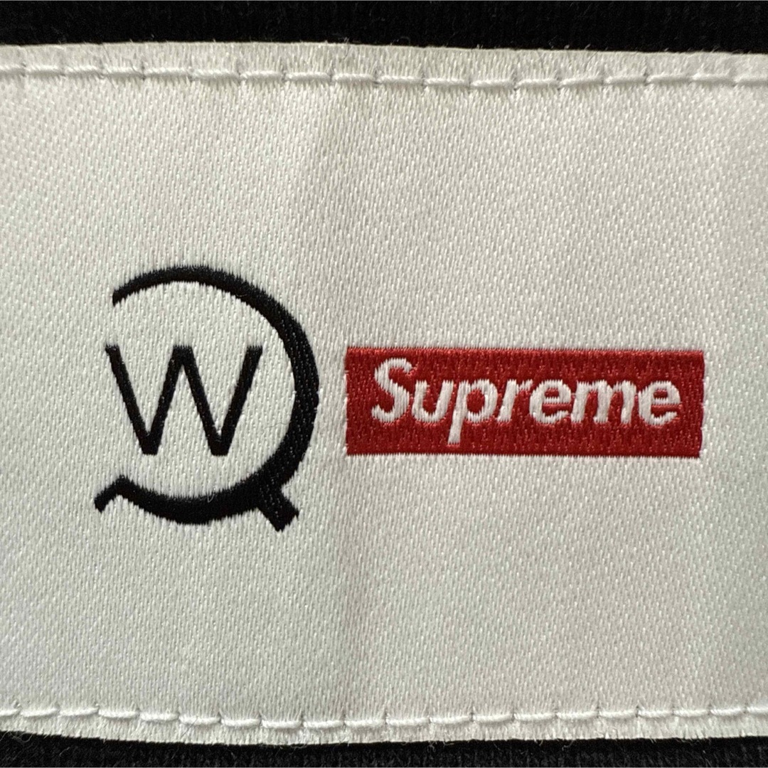 Supreme - Supreme WTAPS crewneck 黒 スウェット トレーナーの Supreme - Supreme WTAPS crewneck 黒 スウェット トレーナーの